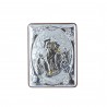 Cornice religiosa Madonna che Scioglie I Nodi, argento 5 x 7 cm