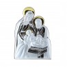 Nativity silver religious frame 10 x 14 cm