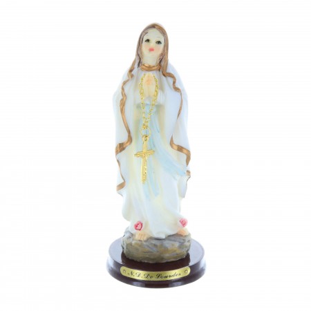 Statua Madonna decorativa in resina 13 cm