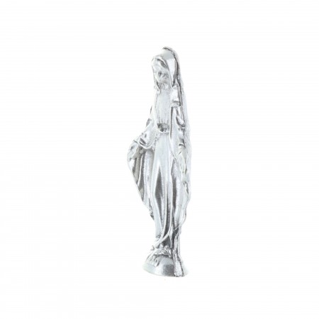 Statua Madonna Miracolosa in metallo 5,5 cm