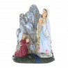 Statua Madonna e Grotta di Lourdes in resina 8,5 cm