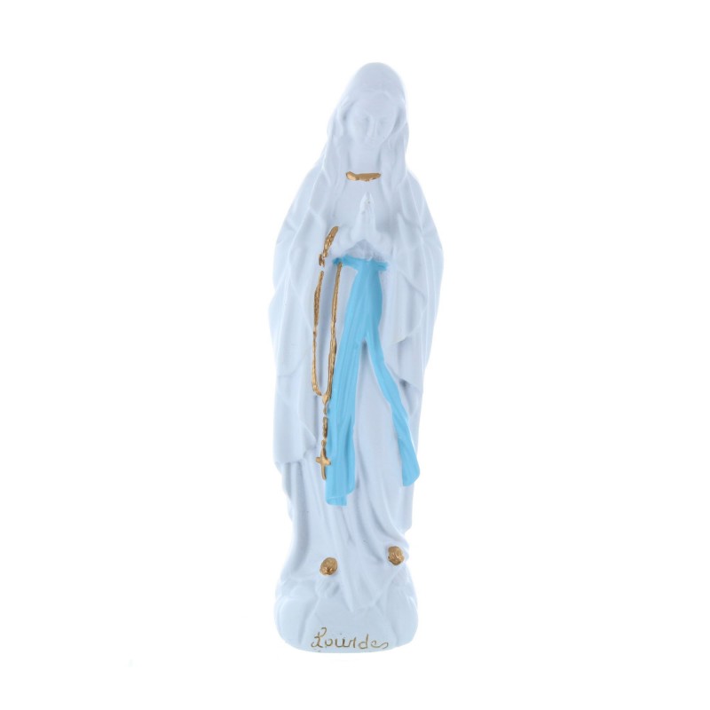 Statua Madonna purificata esterno in resina 15 cm