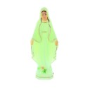 Statue Vierge Miraculeuse lumineuse en résine 18 cm