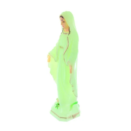 Statue Vierge Miraculeuse lumineuse 18 cm en résine