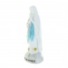 Our Lady of Lourdes colour resin statue on rock 7.5 cm