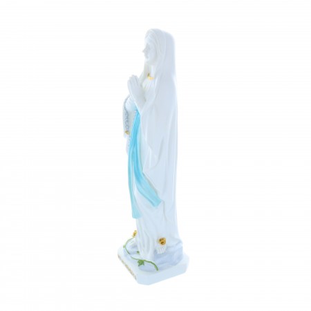 Statue Vierge Marie épurée en résine 30 cm