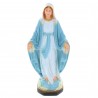 Statua Madonna Miracolosa in resina colorata 30 cm