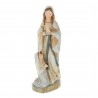 Statue Apparition de Lourdes 20 cm style antique en résine