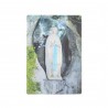 2 pieces set Our Lady of Lourdes bidimensional postcards