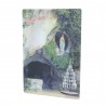 Partita di 2 cartoline bidimensionali dell'Apparizione di Lourdes