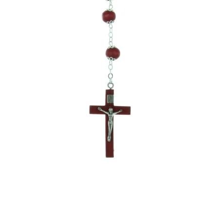 Rosario profumato di rosa e Apparizione di Lourdes in scatola