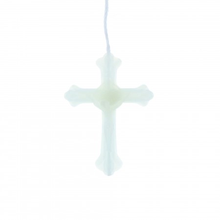 Batch of 4 plastic glow-in-the-dark rosaries