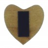 Lourdes Apparition Heart-shaped magnet