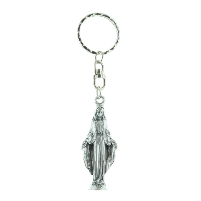 Porte-clés statue Vierge Miraculeuse