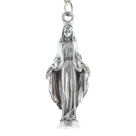 Porte-clés statue Vierge Miraculeuse