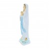 Our Lady of Lourdes colour resin statue 30 cm