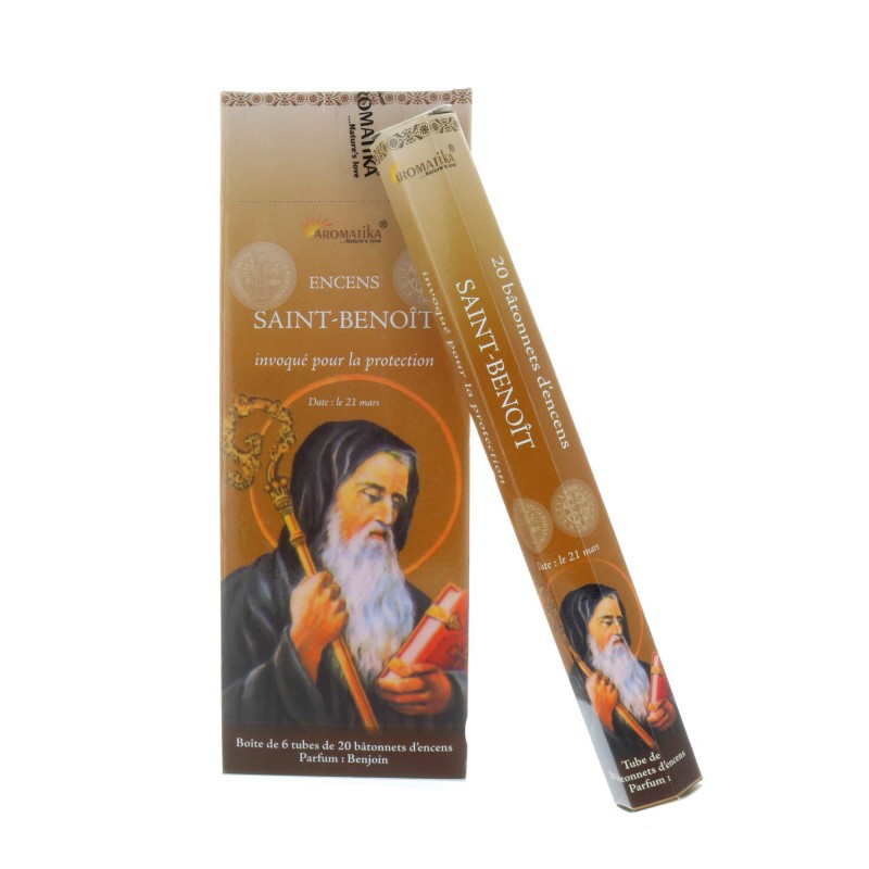 Saint Benedict 20 religious incense sticks