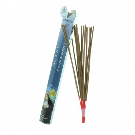 Saint Rita 20 religious incense sticks