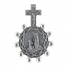 Dizainier métal et Apparition de Lourdes et Saint Christophe