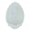 Holy water font 16.5cm x 11 cm resin picture of Lourdes Apparition