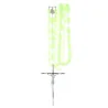Glow-in-the-dark rosary cube-shaped beads and Lourdes Apparition centerpiece