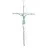 Glow-in-the-dark rosary cube-shaped beads and Lourdes Apparition centerpiece