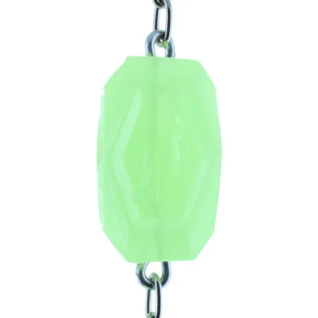 Glow-in-the-dark rosary cube-shaped beads and Lourdes Apparition centerpiece