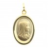 Médaille de Lourdes en Or 9 carats, double face 1,23g
