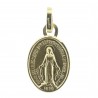 Miraculous Gold medal, polished edges