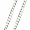 Silver metal chain 60 cm