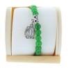 Bracelet dizainier en pierres véritables colorées