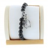 Genuine colour stone rosary bracelet
