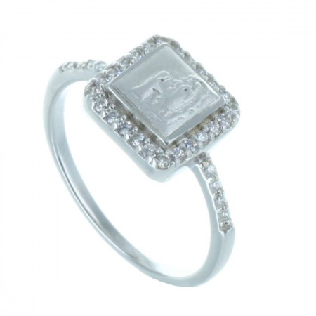 Bague Argent avec...