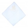 Fazzoletto cotone stampato dell'Apparizione di Lourdes e souvenir di Lourdes