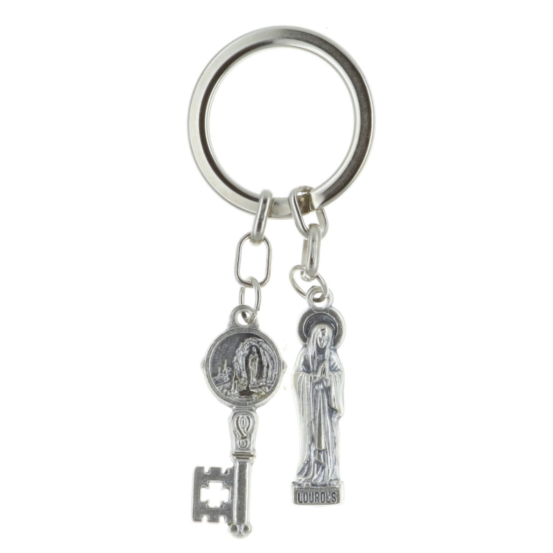 Porte-clés Couple Pendentifs Lune Et Soleil - 2 Pièces, Design Hexagonal Rétro, Accessoire Durable Pour Sac Et Clés | Idée Cadeau Romantique - 10