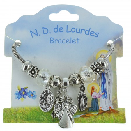 Fancy Bracelet with tassels and religious pendants
