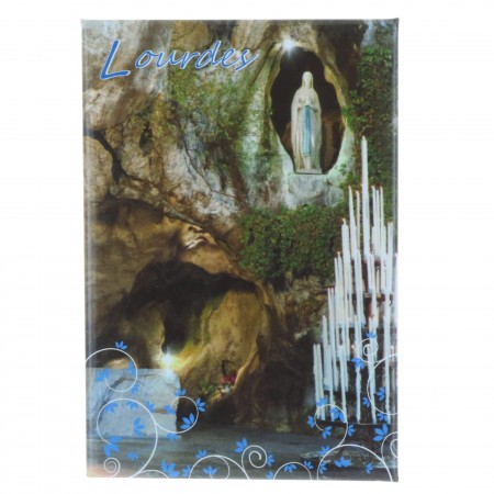 Horizontal rectangular and Grotto of Lourdes