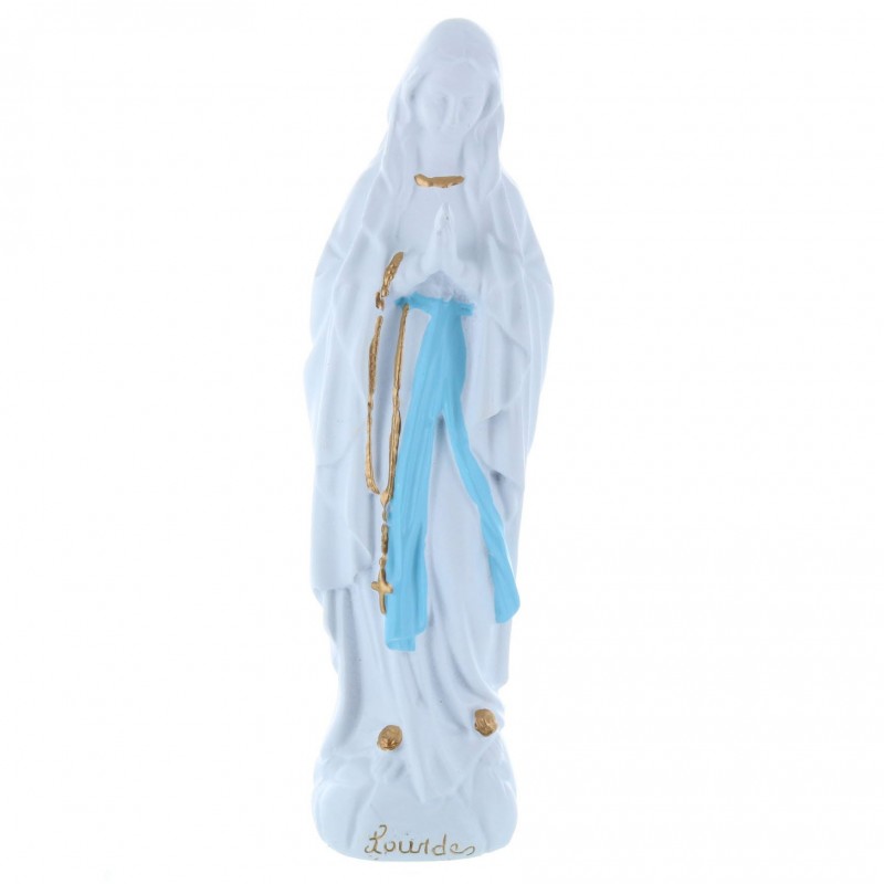 Statue Vierge Marie épurée en résine pour l'extérieur 30 cm
