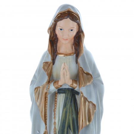 Statue Vierge Marie en résine style antique 30 cm