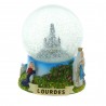 Snow Globe Apparition and Basilica of Lourdes decor