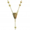 9 carats Gold Lourdes rosary (375/1000) 8,29g
