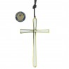 Bronze refined crucifix 10 cm