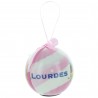 Lourdes Flashing Christmas tree bauble