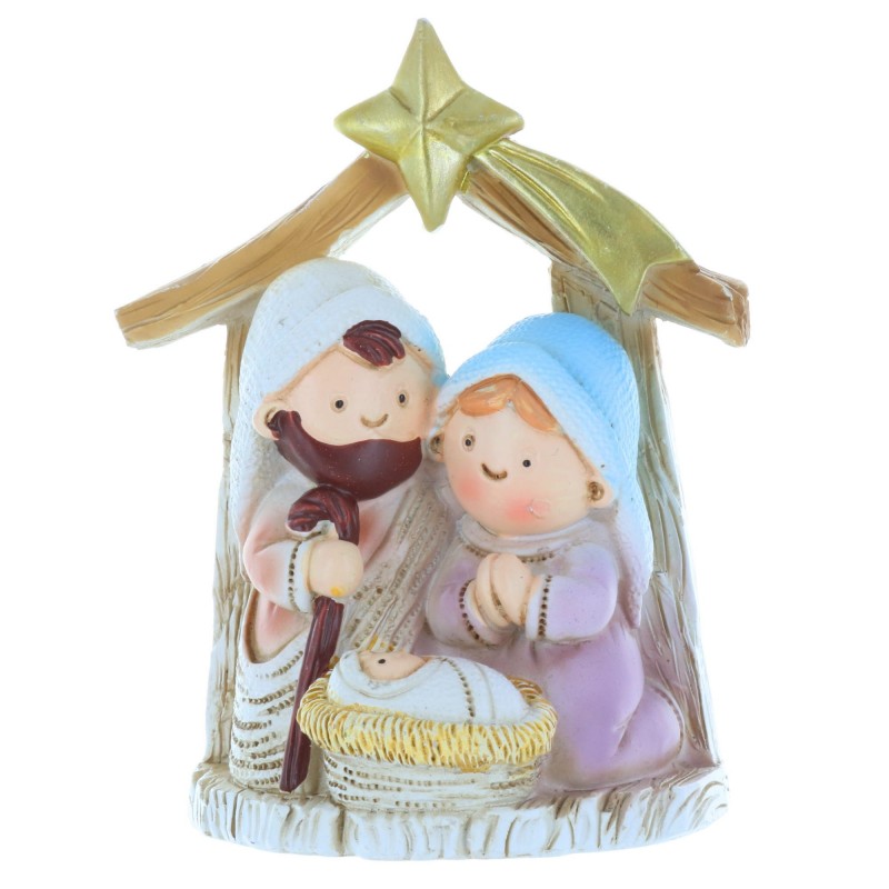 Holy Family Nativity scene 9cm