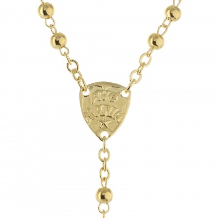 Gold-Plated Lourdes rosary