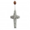 Wood rosary, Pope Francis and Vatican