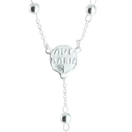 Chapelet de Lourdes en Argent, grains 5mm