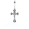 Chapelet de Lourdes en Argent, grains 5mm