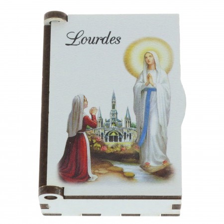 Lourdes Apparition rosary box