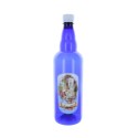 1L Lourdes water in a blue plastic bottle with Lourdes Apparition